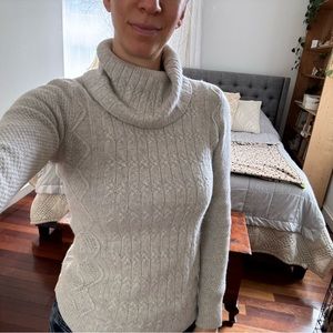 Kenar Small Cashmere Sweater Cableknit